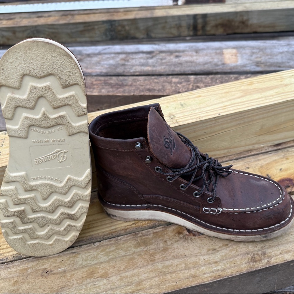 Danner Women's Dark Brown Lace-Up Boots - Picture 3 of 3